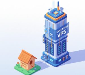 Comparison between shared hosting and VPS for a new SEO blog.